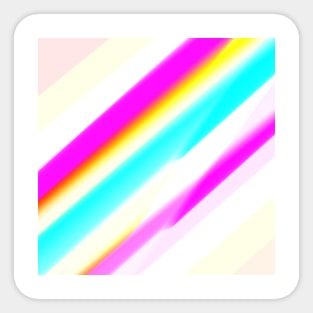 colorful abstract design art Sticker